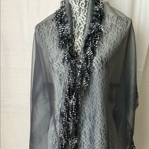 Fancy Scarf  Gray